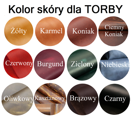Kolor skóry dla TORBY