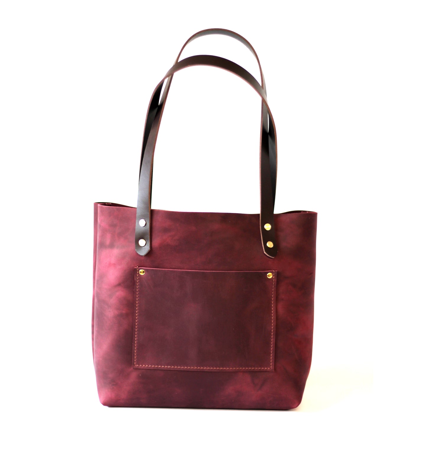 Średnia Skórzana Torba Tote – Uniwersalny Rozmiar na Każdy Dzień