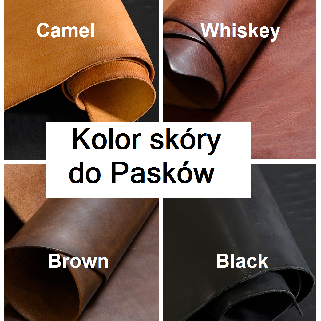 Kolor skóry do pasków