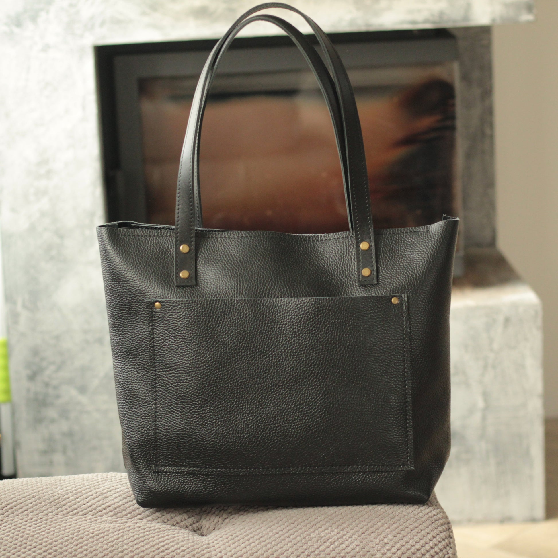 Skórzana torba na ramię
