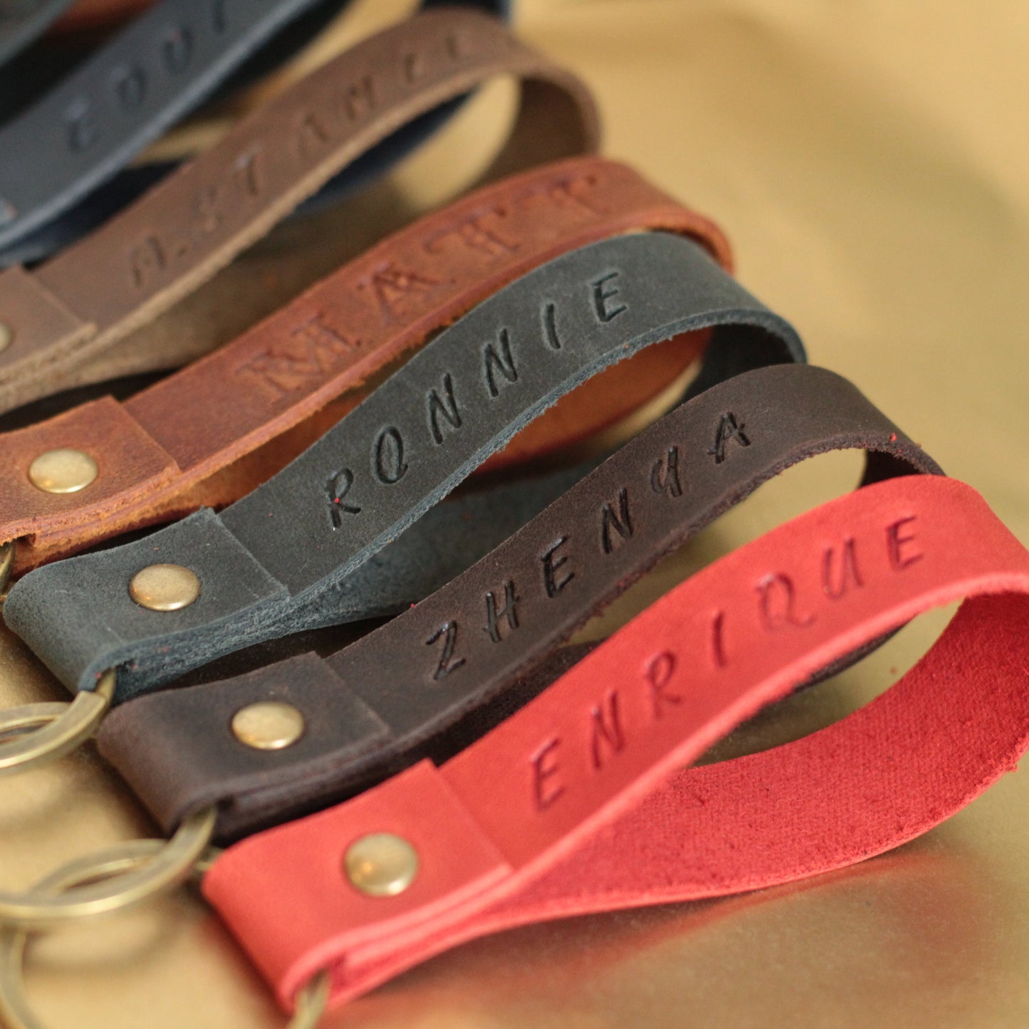 breloków z naturalnej skóry